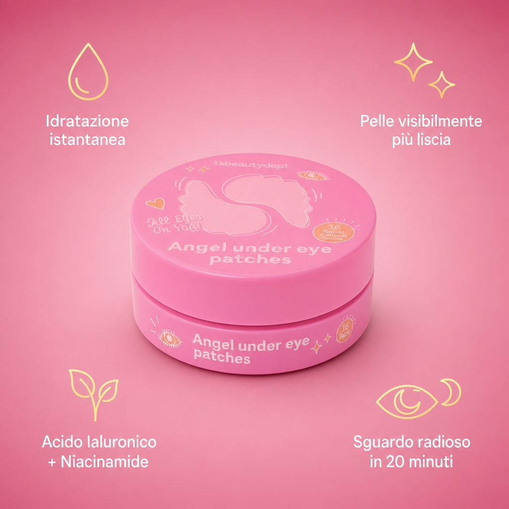 Patch Occhi Idrogel - Sguardo fresco in 20 minuti.